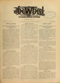 The Wheel Cycling Trade Review, Vol 20, No 4 cover