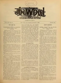 The Wheel Cycling Trade Review, Vol 20, No 7 cover