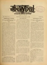 The Wheel Cycling Trade Review, Vol 21, No 13 cover