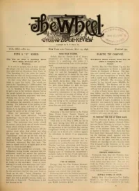 The Wheel Cycling Trade Review, Vol 21, No 14 cover