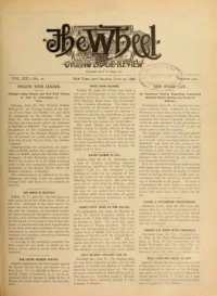 The Wheel Cycling Trade Review, Vol 21, No 20 cover