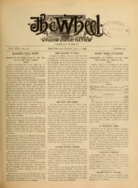 The Wheel Cycling Trade Review, Vol 21, No 21 cover
