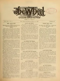The Wheel Cycling Trade Review, Vol 21, No 6 cover