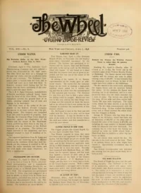 The Wheel Cycling Trade Review, Vol 21, No 8 cover