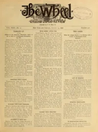 The Wheel Cycling Trade Review, Vol 22, No 2 cover