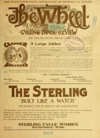 The Wheel Cycling Trade Review, Vol 23, No 1 cover