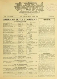 The Wheel Cycling Trade Review, Vol 23, No 20 cover
