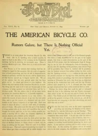 The Wheel Cycling Trade Review, Vol 23, No 26 cover