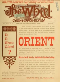 The Wheel Cycling Trade Review, Vol 24, No 24 cover