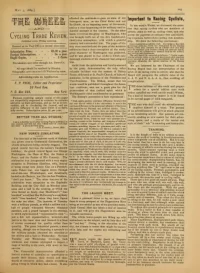 The Wheel Cycling Trade Review, Vol 3, No 10 cover