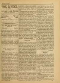 The Wheel Cycling Trade Review, Vol 3, No 5 cover