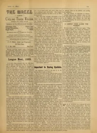 The Wheel Cycling Trade Review, Vol 3, No 9 cover