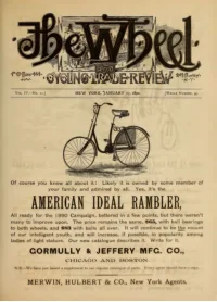 The Wheel Cycling Trade Review, Vol 4, No 21 cover