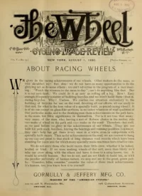 The Wheel Cycling Trade Review, Vol 5, No 23 cover