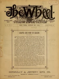 The Wheel Cycling Trade Review, Vol 6, No 1 cover