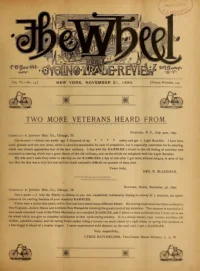 The Wheel Cycling Trade Review, Vol 6, No 13 cover