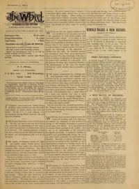 The Wheel Cycling Trade Review, Vol 6, No 3 cover