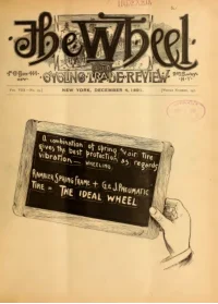 The Wheel Cycling Trade Review, Vol 8, No 15 cover