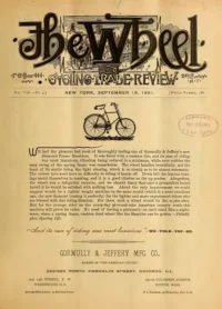The Wheel Cycling Trade Review, Vol 8, No 4 cover