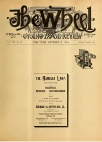 The Wheel Cycling Trade Review, Vol 8, No 7 cover