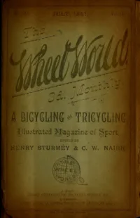 The Wheel World, Vol 3, No 15 cover
