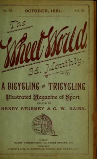 The Wheel World, Vol 3, No 18