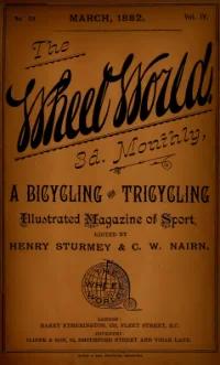 The Wheel World, Vol 4, No 23 cover
