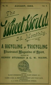 The Wheel World, Vol 5, No 28 cover