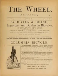 The Wheel, Vol 1, No 19 cover