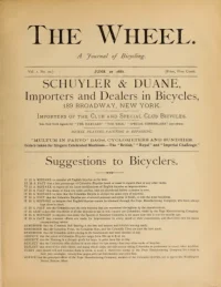 The Wheel, Vol 1, No 20 cover