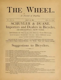 The Wheel, Vol 1, No 22 cover
