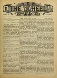 The Wheel, Vol 10, No 17 cover