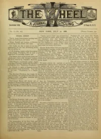 The Wheel, Vol 10, No 18 cover