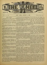 The Wheel, Vol 10, No 19 cover