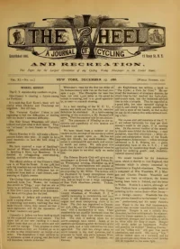 The Wheel, Vol 11, No 12 cover