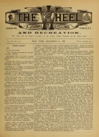 The Wheel, Vol 11, No 14 cover