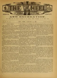 The Wheel, Vol 11, No 16 cover