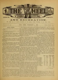 The Wheel, Vol 11, No 19 cover