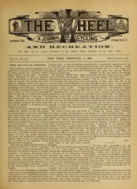 The Wheel, Vol 11, No 20 cover