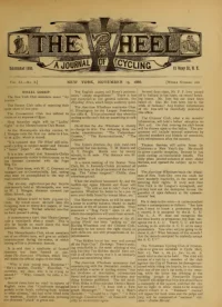 The Wheel, Vol 11, No 8 cover