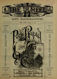 The Wheel, Vol 12, No 11 cover