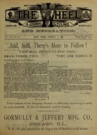 The Wheel, Vol 12, No 19 cover