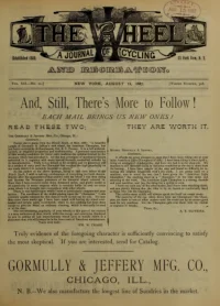 The Wheel, Vol 12, No 20 cover