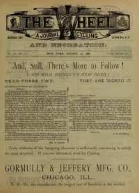 The Wheel, Vol 12, No 21 cover