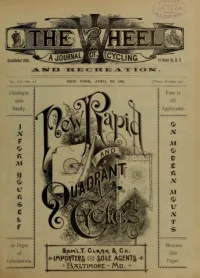 The Wheel, Vol 12, No 4 cover
