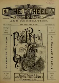 The Wheel, Vol 12, No 5 cover