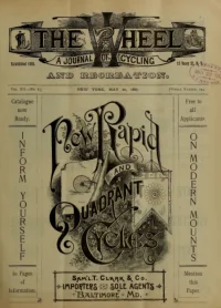 The Wheel, Vol 12, No 8 cover