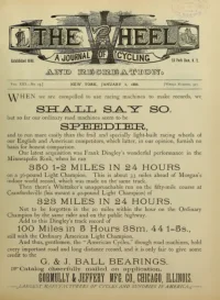 The Wheel, Vol 13, No 15 cover