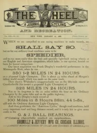 The Wheel, Vol 13, No 18 cover