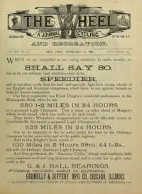 The Wheel, Vol 13, No 21 cover